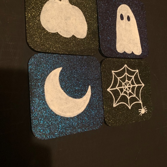 Halloween Coaster Set - Picture 5 of 6